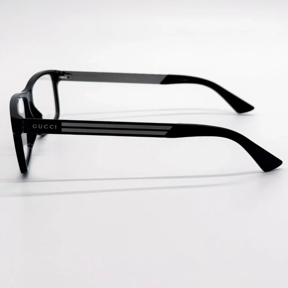 NEW GUCCI GG0692O 004 UNISEX BLACK/GREY EYEGLASSES GUCCI